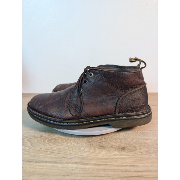 Dr Doc Martens Sussex Air Wair Chukka Boots Brown Leather AW004 Unisex Mens 11 - Picture 7 of 11